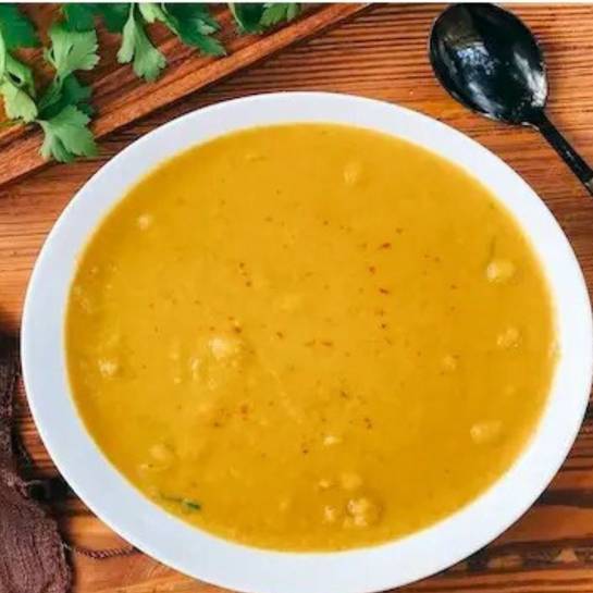 Sopa de Cenoura e Grão-de-Bico